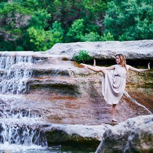 Anthropologie Women's Size 2 Neutral Boho Dress